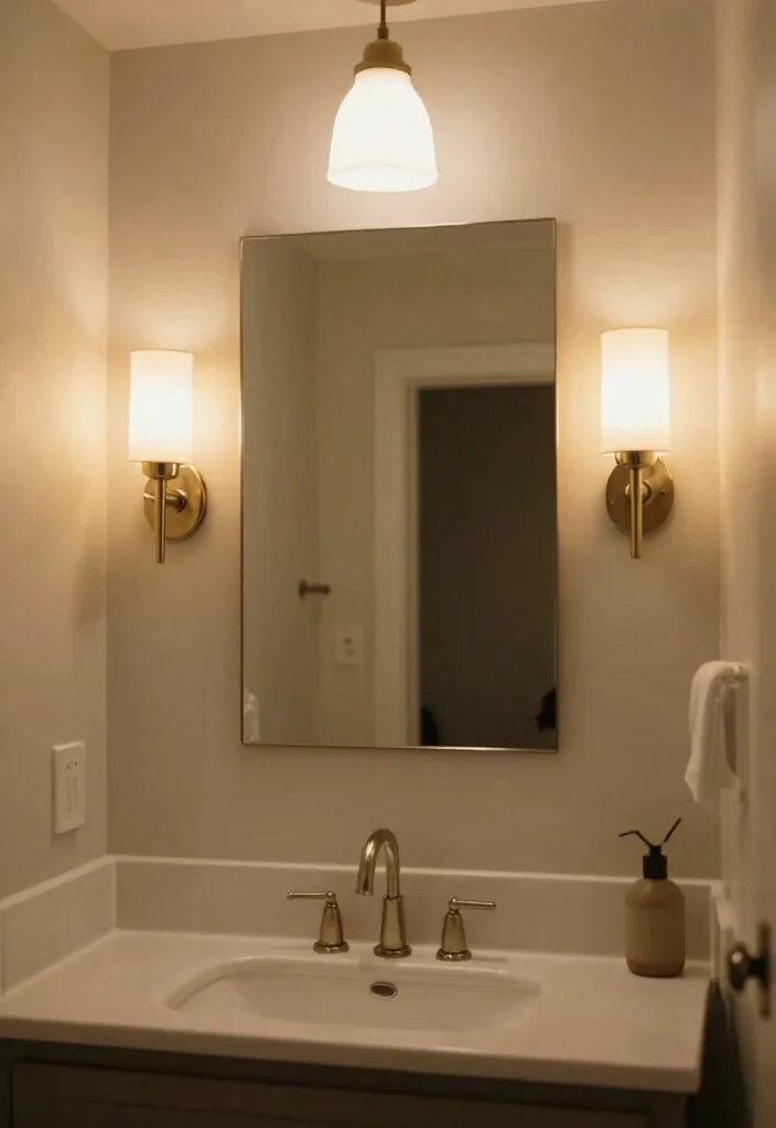 16 Bathroom Staging Ideas That Impress Buyers - 8. Add Soft Lighting Options 1