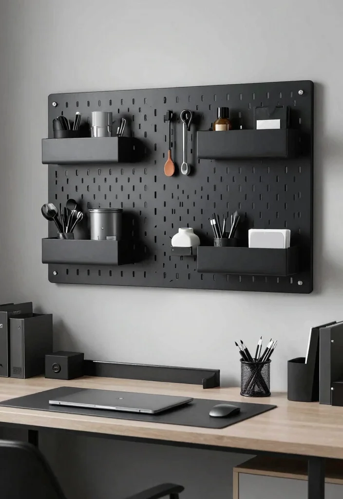 16 Bedroom Organization Ideas for Small Rooms: Smart Space Saving - 14. Smart Desk Solutions 1