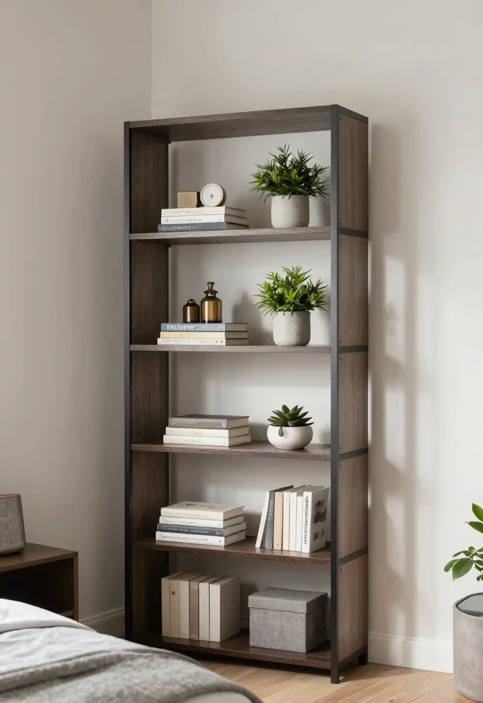 16 Bedroom Organization Ideas for Small Rooms: Smart Space Saving - 4. Use Vertical Space 1