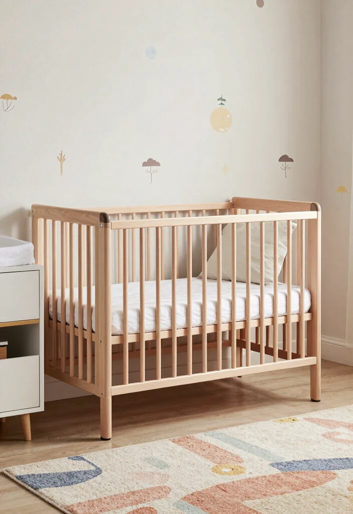 16 Cot Ideas for Bedroom Smart Baby Friendly Layouts - 1. Convertible Cribs: Function Meets Style 1