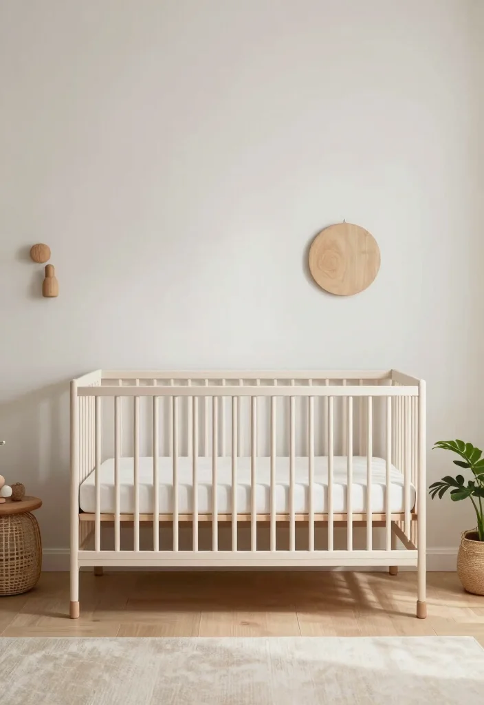 16 Cot Ideas for Bedroom Smart Baby Friendly Layouts - 8. Minimalist Designs 1