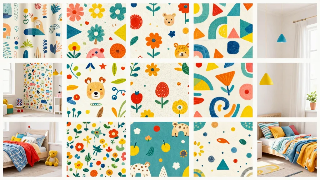 16 Kids Bedroom Wallpaper Texture Ideas: Fun and Playful