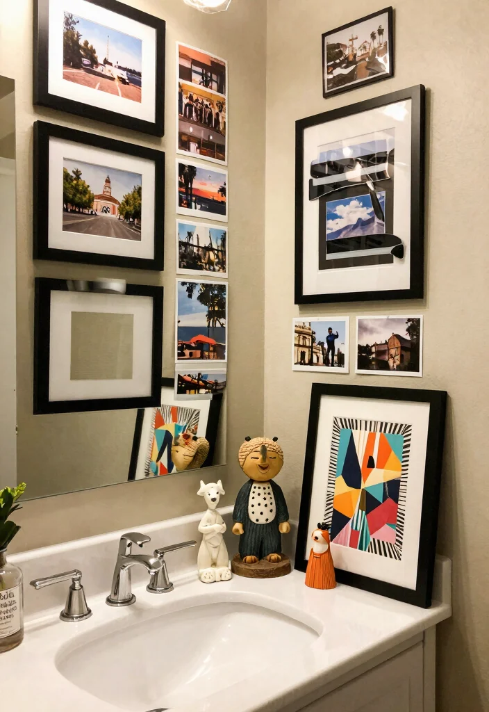 16 Maximalist Bathroom Ideas With Bold Personality - 10. Personalized Touches 1