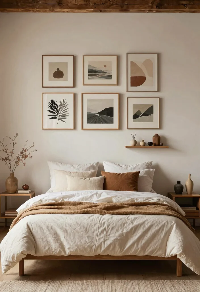 16 Small Loft Conversion Bedroom Ideas Airy and Clever - 9. Personal Touches with Art and Decor 1