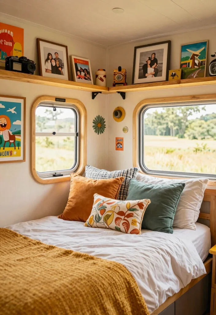 16 Tiny House Bedroom Ideas for Smart, Cozy Living - 10. Incorporate Personal Touches 1