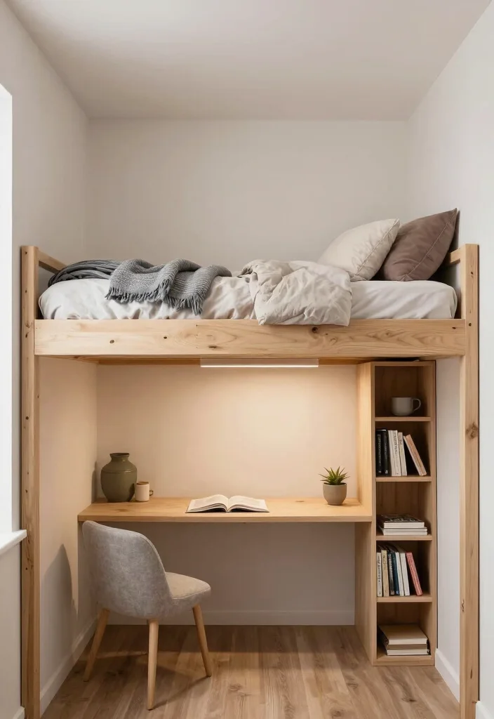 16 Tiny House Bedroom Ideas for Smart, Cozy Living - 14. Functional Bed Designs 1