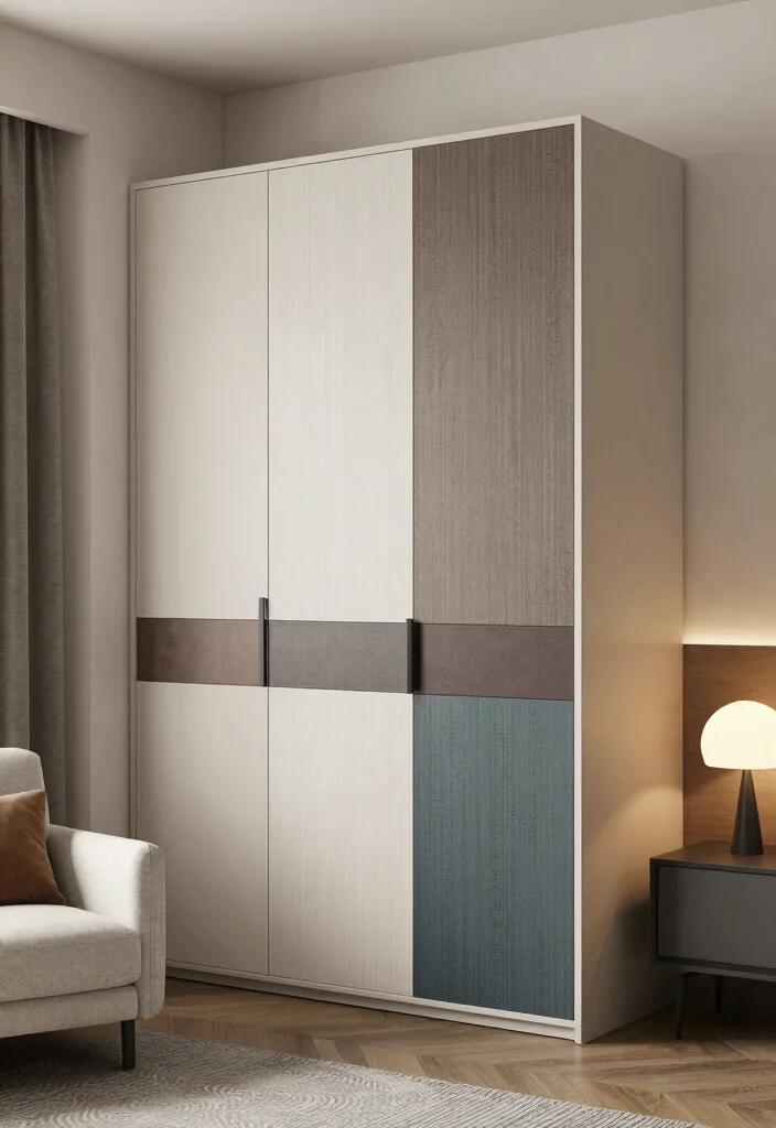 16 Wardrobe Design for Small Bedroom Ideas Smart Storage - 13. Customizable Wardrobe Panels 1