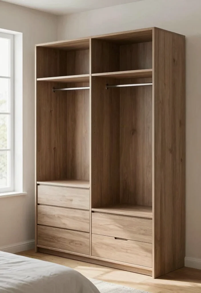 16 Wardrobe Design for Small Bedroom Ideas Smart Storage - 9. Modular Wardrobe Designs 1