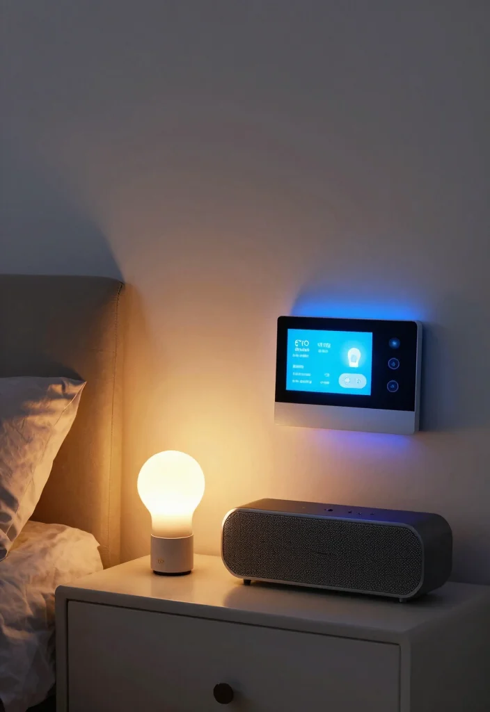 17 Bedroom Ideas for Couples: Cozy, Romantic, and Functional - 9. Smart Technology Integration 1