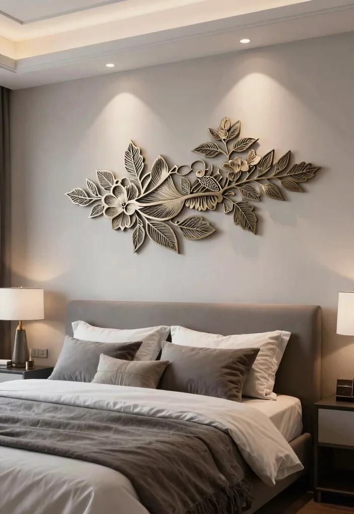 17 Bedroom Wall Decor Above Bed Ideas Balanced Stylish Focus - 15. 3D Wall Art 1