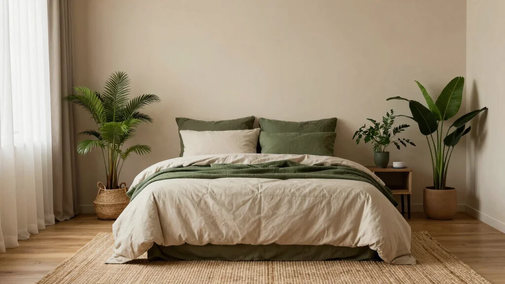 17 Green and Beige Bedroom Ideas: Calm Natural Harmony