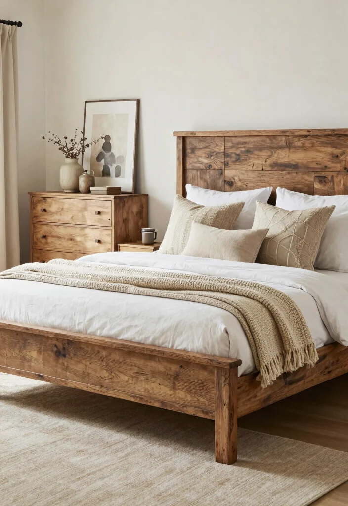 17 Modern Farmhouse Guest Bedroom Ideas: Warm Welcoming Style - 4. Farmhouse Style Furniture 1