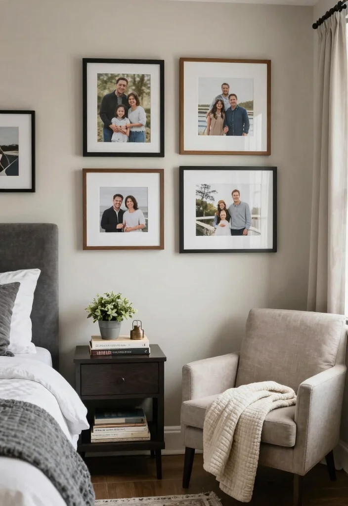 17 Modern Farmhouse Guest Bedroom Ideas: Warm Welcoming Style - 6. Personal Touches and Decor 1