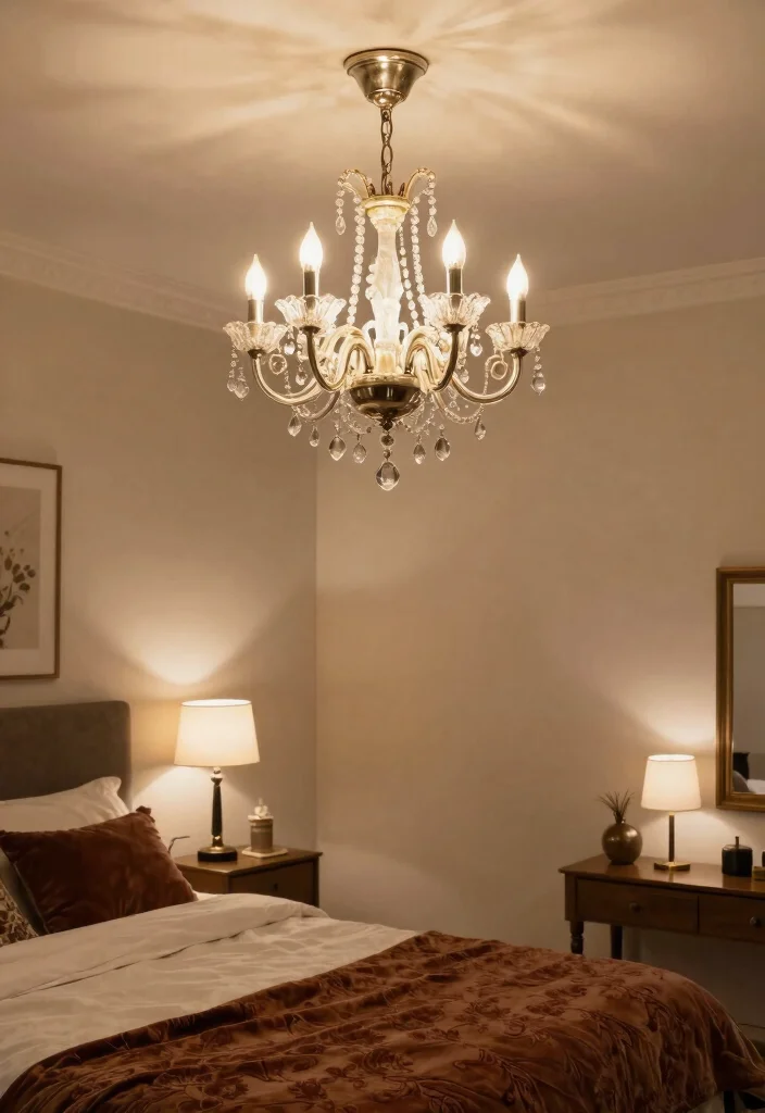 17 Ralph Lauren Bedroom Ideas: Classic Timeless Luxury - 3. Elegant Lighting Fixtures 1