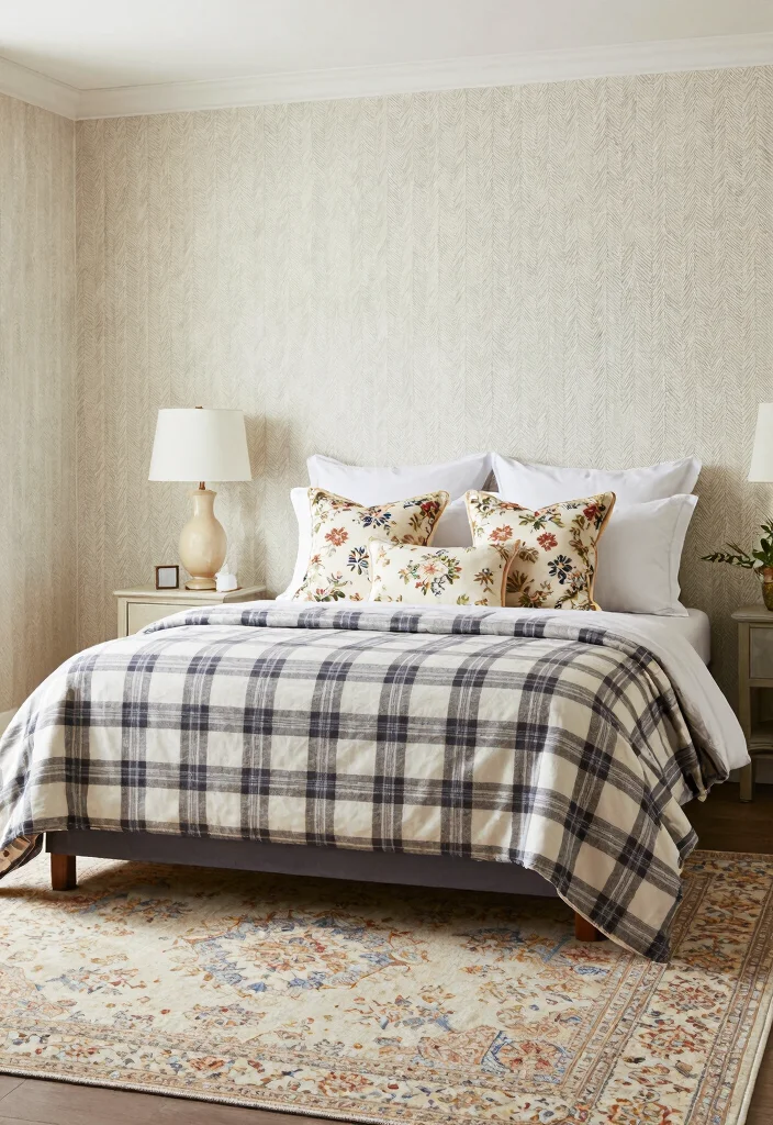 17 Ralph Lauren Bedroom Ideas: Classic Timeless Luxury - 9. Timeless Patterns 1