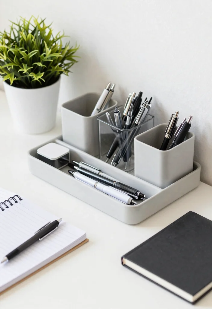 18 Bedroom and Workspace Ideas That Balance Comfort and Productivity - 16. Optimize Desk Organization 1