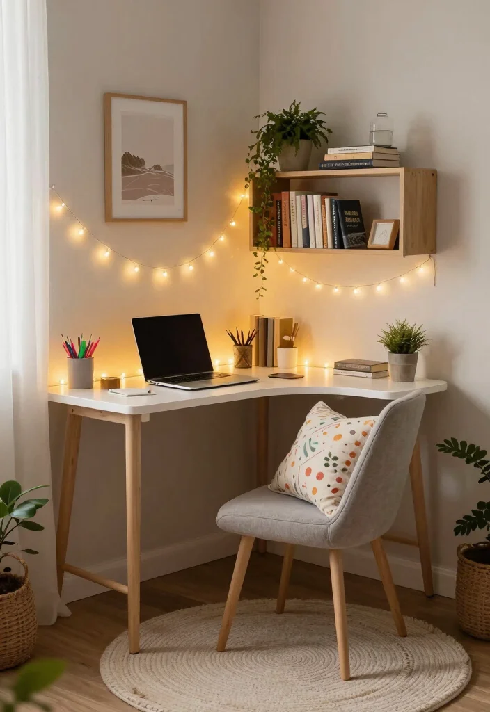 18 Bedroom and Workspace Ideas That Balance Comfort and Productivity - 2. Incorporate a Cozy Workspace Nook 1