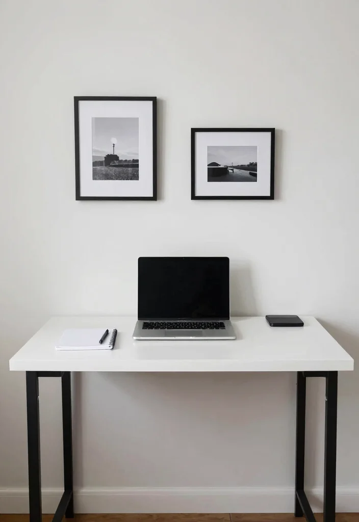 18 Bedroom and Workspace Ideas That Balance Comfort and Productivity - 9. Embrace Minimalism 1