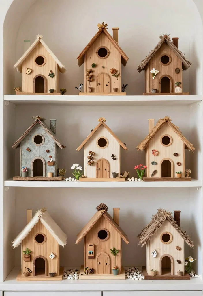 18 Enchanted Forest Bedroom Ideas: Magical Dreamy Escape - 14. DIY Fairy Houses 1