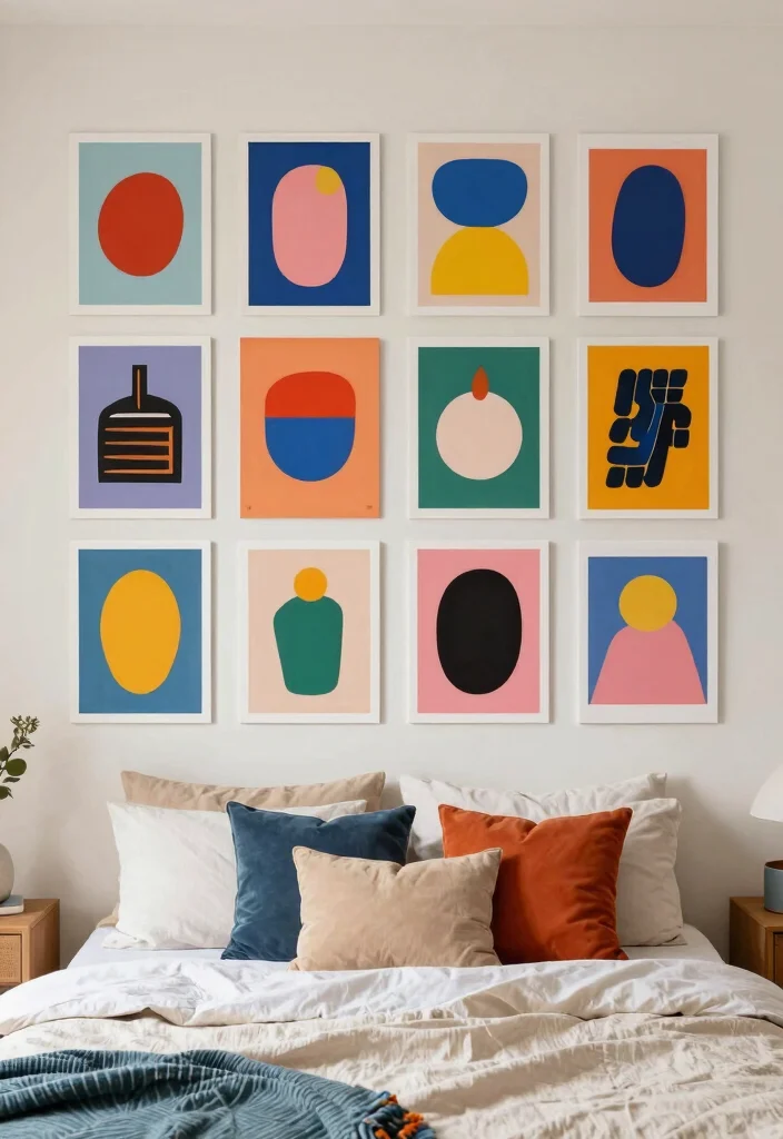 18 Printable Wall Art Bedroom Free Prints Ideas Easy Decor - 14. Color Block Art 1