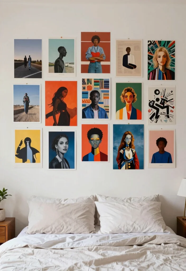 18 Printable Wall Art Bedroom Free Prints Ideas Easy Decor - 16. Mixed Media Prints 1