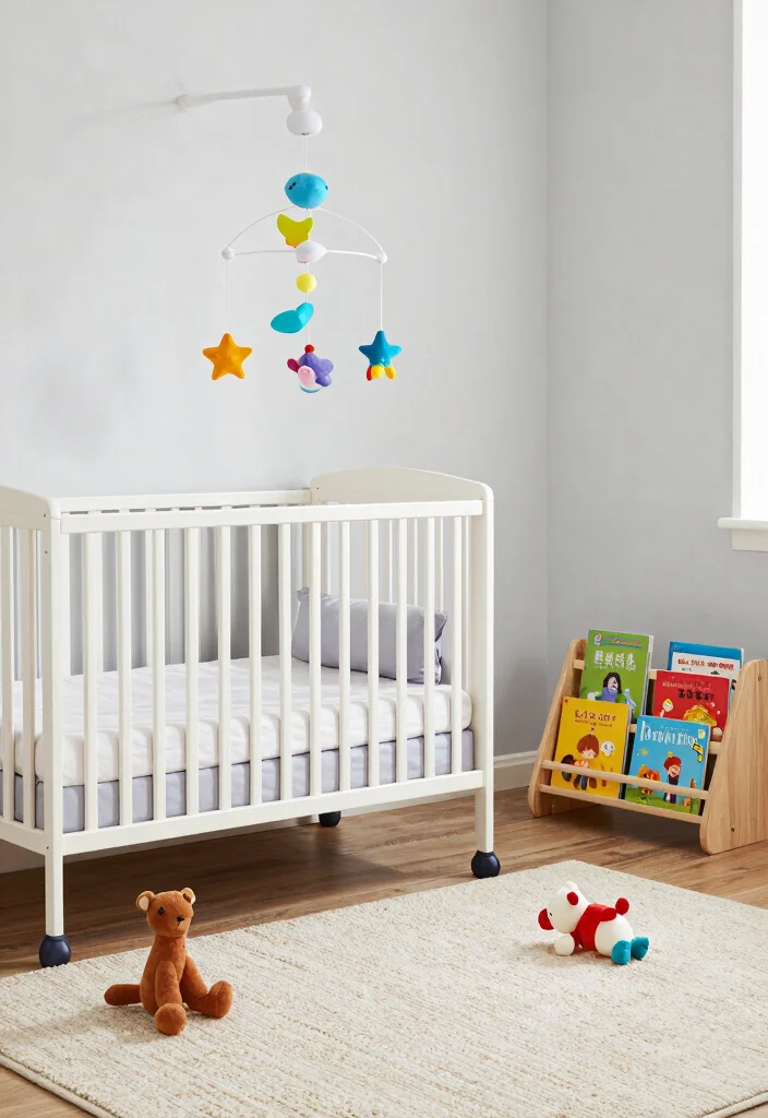 18 Small Bedroom With Baby Sharing Ideas: Cozy and Practical - 14. Interactive Elements 1