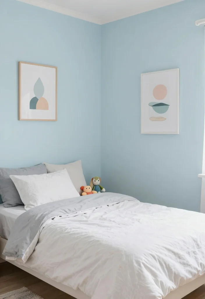 18 Small Bedroom With Baby Sharing Ideas: Cozy and Practical - 3. Soft Color Palettes 1
