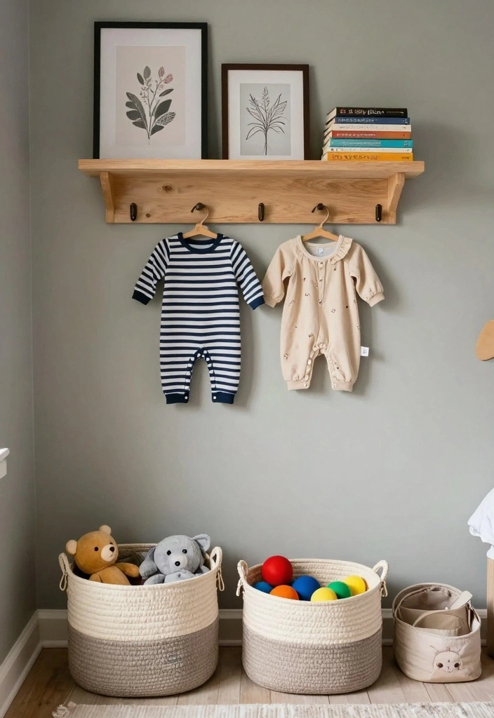18 Small Bedroom With Baby Sharing Ideas: Cozy and Practical - 4. Functional Decor 1