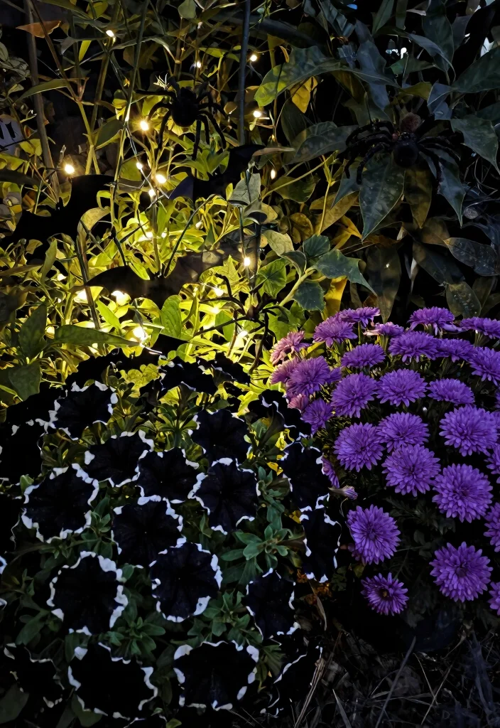 12 Backyard Halloween Party Decorations That Actually Scare Guests - 9. Frightful Foliage 1