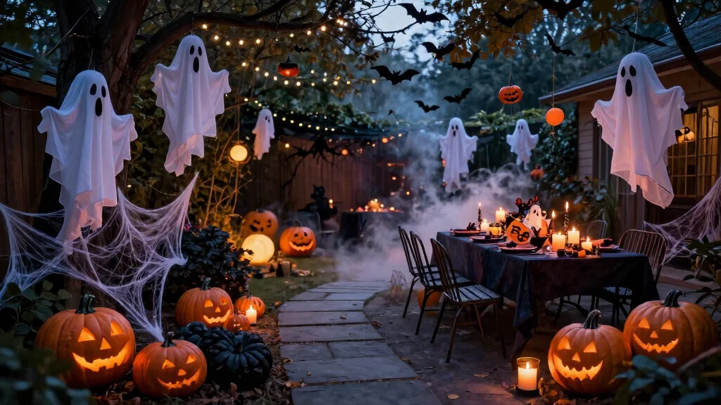 12 Backyard Halloween Party Decorations That Actually Scare Guests