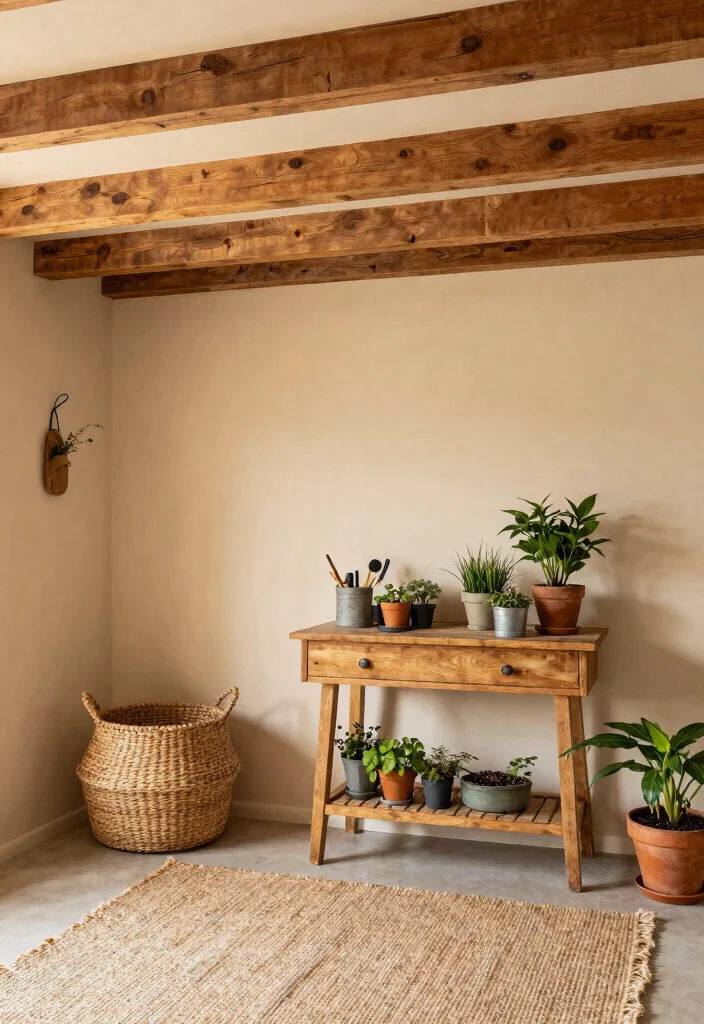 12 Fake Ceiling Beam Ideas That Add Height Without Structural Work - 5. Beams with Reclaimed Wood Style 1