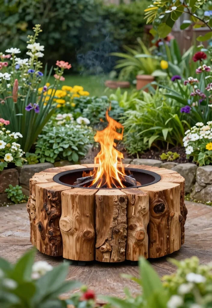 12 In Ground Fire Pit Ideas That Drain Fast After Rain - 8. Eco-Friendly Biodegradable Fire Pit 1