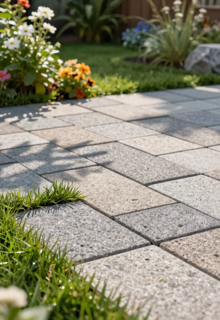 12 Outdoor Flooring Concepts That Drain Fast After Heavy Rain - 1. Permeable Pavers: A Functional Choice 1