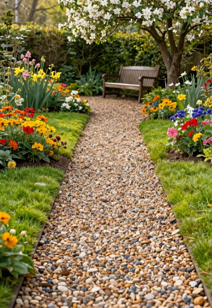 12 Outdoor Flooring Concepts That Drain Fast After Heavy Rain - 4. Gravel: A Rustic Appeal 1