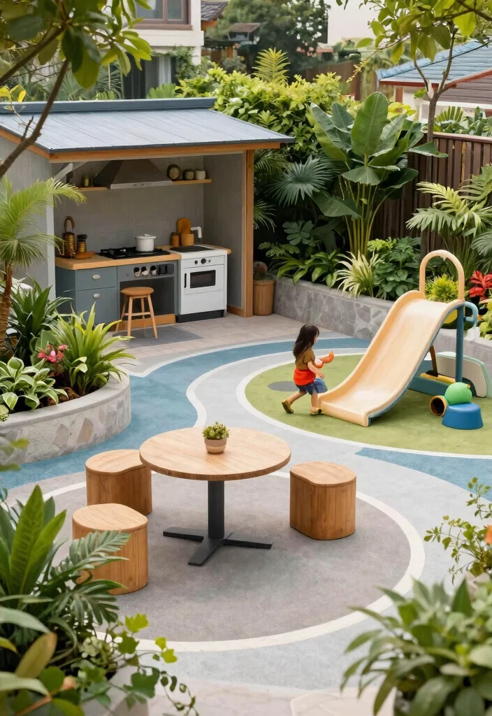 12 Outdoor Seating Space Ideas for Small Yards and Tight Budgets - 12. Design a Multi-Functional Outdoor Space 1