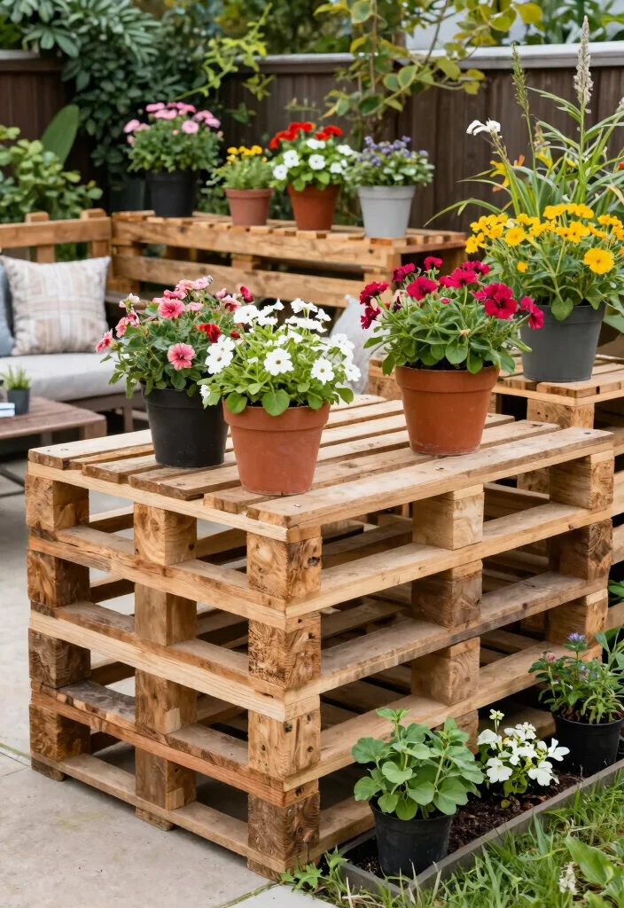 12 Wood Garden Fence Ideas That Provide Privacy on a Budget - 1. Simple Pallet Fence 1