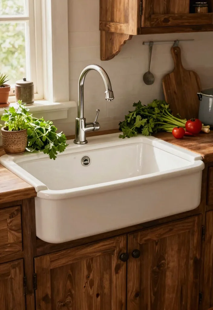 14 Farmhouse Sink Ideas That Fit Standard Cabinets - 5. Dual Basin Design 1