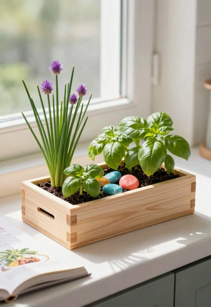14 Herb Container Garden Ideas for Small Spaces and Tight Budgets - 4. Miniature Garden Boxes 1