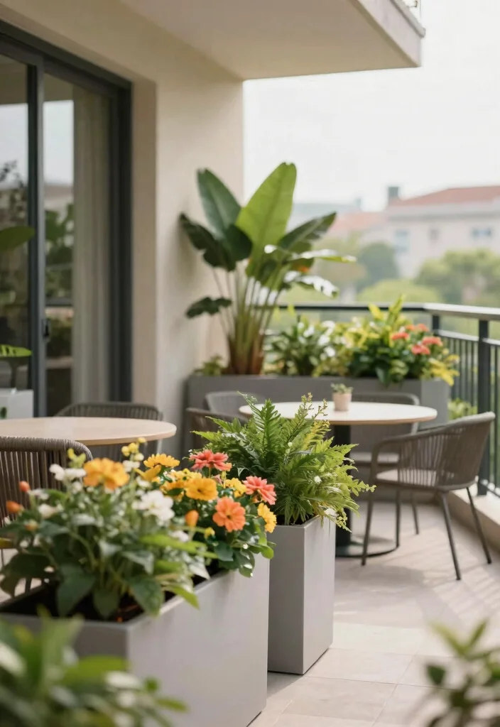 14 Long Planter Ideas for Narrow Balconies and Tight Spaces - 12. Indoor-outdoor Planters 1