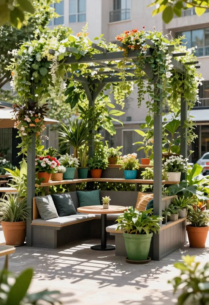 14 Patio Pergola Ideas That Provide Shade Without Full Coverage - 9. Tiered Pergola Design 1