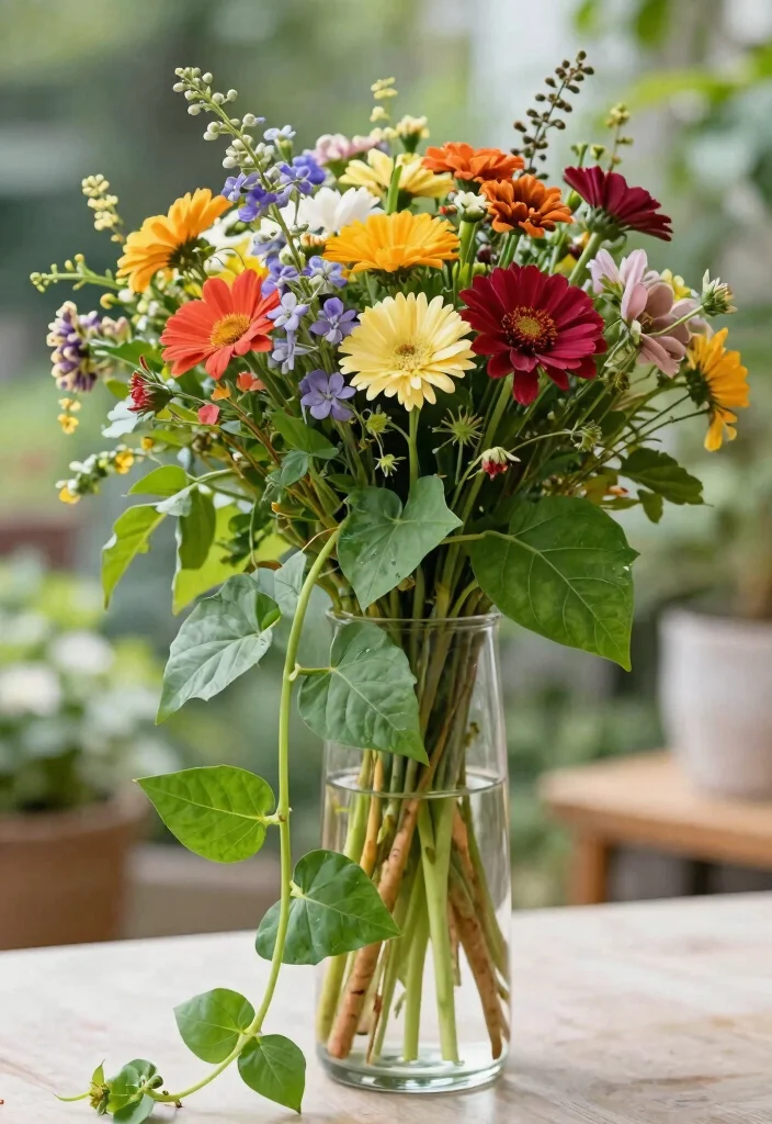 14 Sweet Potato Vine Planter Ideas That Cascade Without Taking Over - 13. Sweet Potato Vine Bouquets 1