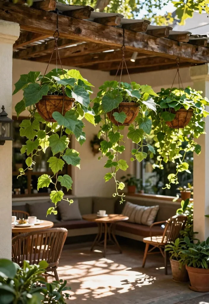 14 Sweet Potato Vine Planter Ideas That Cascade Without Taking Over - 2. Hanging Baskets 1