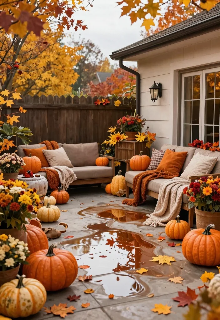 14 Terrace Party Decoration Ideas on a Budget That Look Expensive - 14. Seasonal Themes for Unique Decor 1