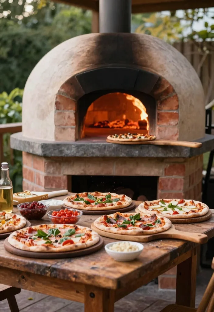 15 Backyard Kitchen Ideas on a Budget Without a Full Build-Out - 8. DIY Outdoor Pizza Oven 1
