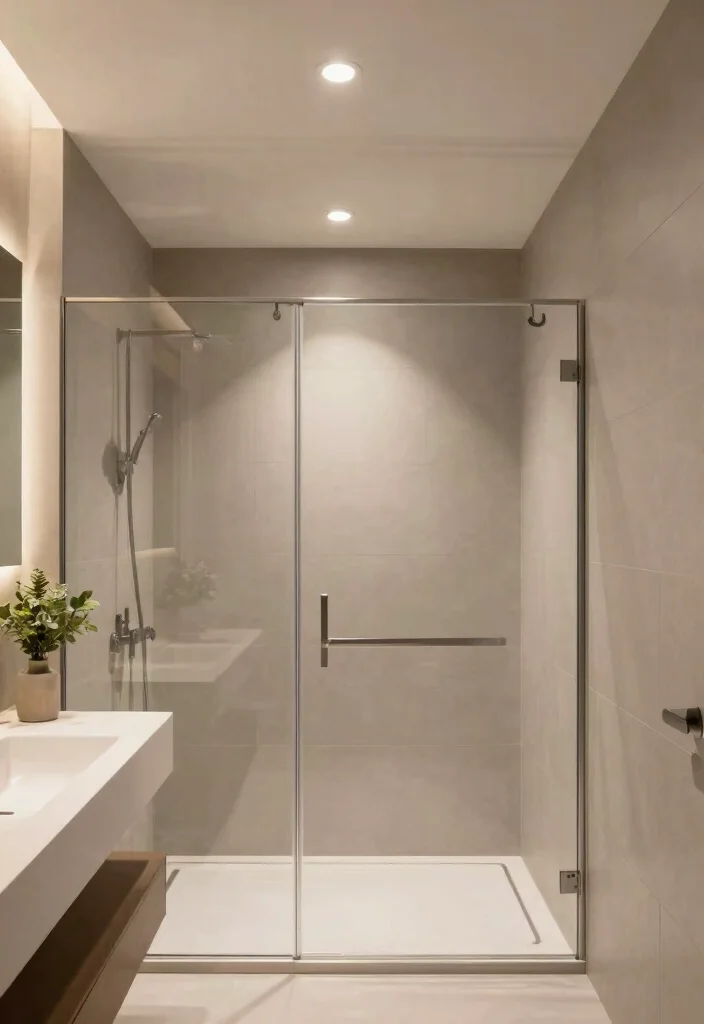 15 Bathroom Ceiling Light Ideas That Actually Light the Shower - 1. Sleek Recessed Lighting 1