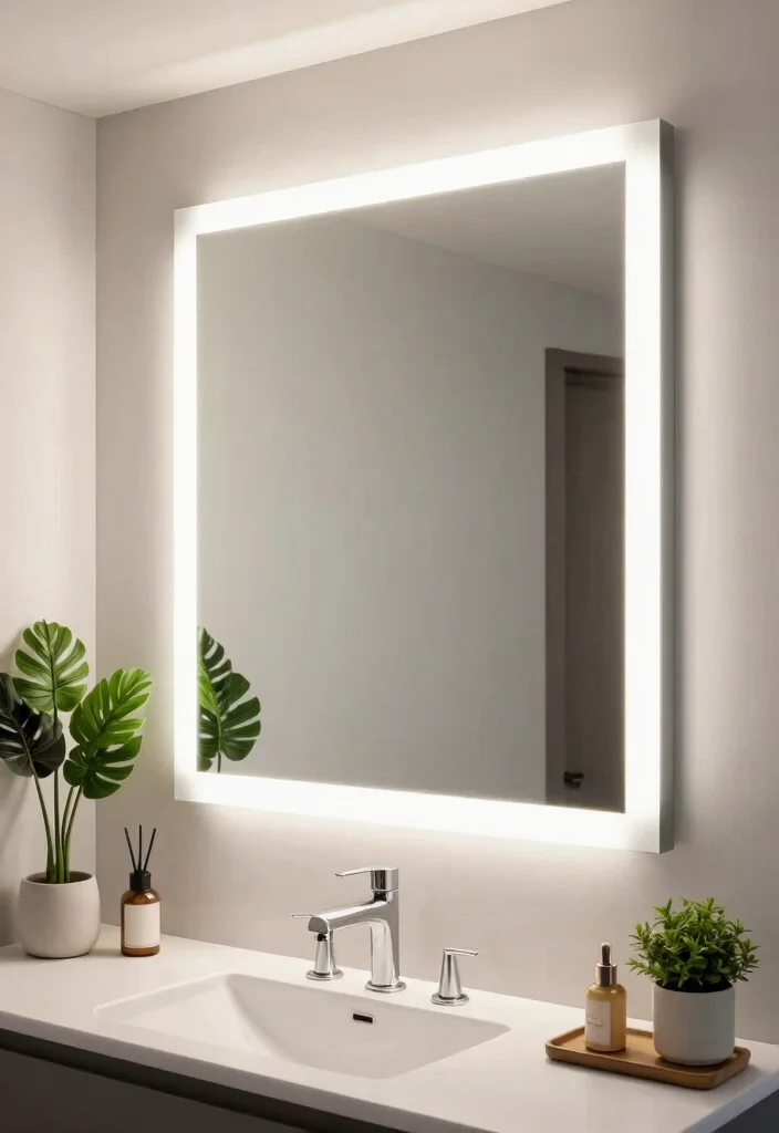 15 Bathroom Ceiling Light Ideas That Actually Light the Shower - 15. Multi-Functional Lighting 1