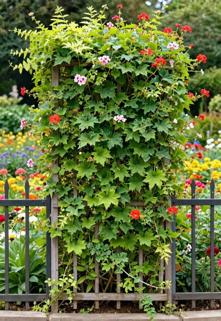 15 Split Rail Fence Ideas That Define Property Lines on a Budget - 11. Add a Trellis for Climbing Plants 1