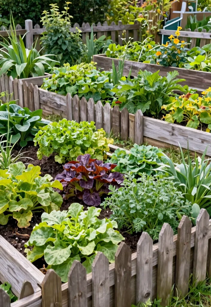 15 Split Rail Fence Ideas That Define Property Lines on a Budget - 13. Raised Garden Bed Borders 1