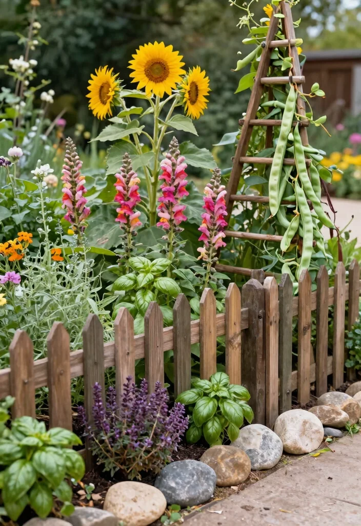 15 Split Rail Fence Ideas That Define Property Lines on a Budget - 2. Multi-Level Garden Borders 1