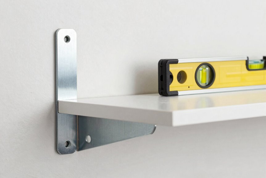 Keep Floating Shelves From Sagging: 7 Proven Methods 8 check brackets before shelf installation